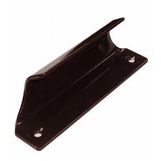 Ручка балконная металл-сталь коричневая, Ручка балконная металл-сталь коричневая Агат