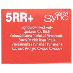 Matrix Color Sync краска для волос без аммиака, 5RR+ светлый шатен глубокий красный+, 90 мл