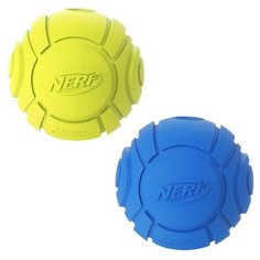 Набор игрушек для собак Nerf мяч рифленый (18814) зеленый/синий