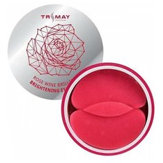Осветляющие патчи с экстрактом вина Trimay Rose Wine Brilliant Brightening Eye Patch