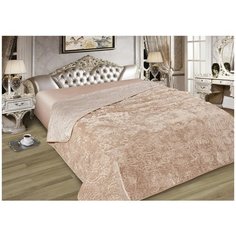 Покрывало Marianna Elite c мехом, 160 х 220 см, темно-розовый