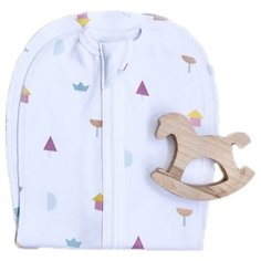 Многоразовые пеленки Mjolk Basic кокон 9-12 кг игрушки 1 шт.