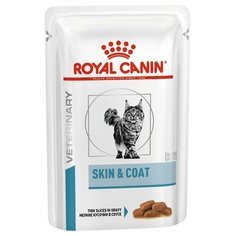 Royal Canin Skin & Coat влажный диетический корм для стерилизованных кошек с чувствительной кожей в паучах- 85 г