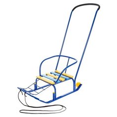 Nika Kids Санки «Тимка», цвет синий