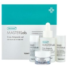 Tony Moly Набор TONYMOLY с центеллой: сыворотка для лица + эмульсия для лица + тонер для лица + крем для лица