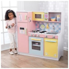 KidKraft Большая детская кухня из дерева «Пастель»