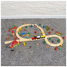 Good wood Железная дорога «Каникулы в деревне»