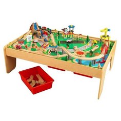 KidKraft Деревянная железная дорога «Горный водопад» со столом