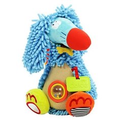 Dolce Развивающая игрушка «Афганская Борзая», с прорезывателем и погремушкой - шуршалкой