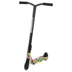 GRAFFITI Самокат трюковый GRAFFITI, колёса PU/алюминий 100 мм, ABEC 9, жёсткость 88А