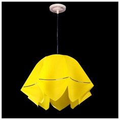 BayerLux Люстра подвес "Джули" E27 1х60Вт желтый 27х42х100 см