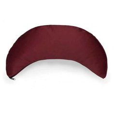 Подушка "Полумесяц" бордовая Yogastuff