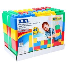 Полесье Конструктор строительный XXL, 45 деталей