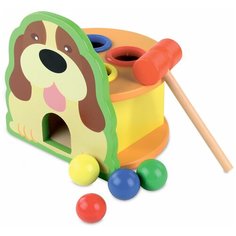 Деревянная игрушка Mapacha Стучалка Веселый щенок