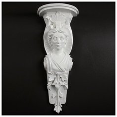 Хорошие сувениры Консоль "Женщина" белая 72см