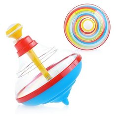 Юла малая прозрачная с музыкой Стеллар