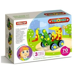 STELLAR Конструктор «Техно» Кран, 70 деталей Стеллар