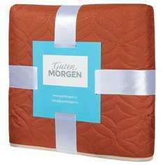 Покрывало Guten Morgen Milan, 200 х 220 см, корица/бисквит