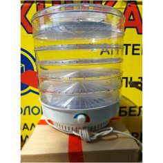 Сушилка Ветерок 2 поддон для пастилы, 6 поддонов прозрачный, ЭСОФ -2-0,6/220, Спектр Прибор