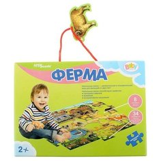 Степ Пазл Напольный пазл-мозаика «Ферма» (Baby Step) (большие)