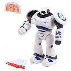 ZHORYA Робот интерактивный радиоуправляемый CRAZON с аккумулятором, цвет синий