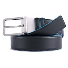 Ремень мужской Piquadro Blue Square черный/синий (cu2619b2/nblu2)
