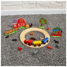 Good wood Железная дорога «Ферма»