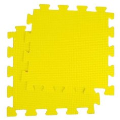 Жанетт Детский коврик-пазл, 1 × 1 м, жёлтый Janett