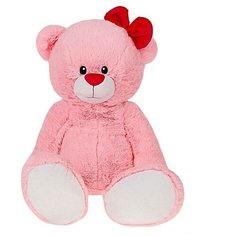 СмолТойс Мягкая игрушка «Мишка Лапа», цвет розовый, 103 см
