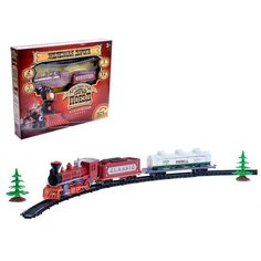 Автоград Железная дорога «Паровоз», со светозвуковыми эффектами, протяжённость пути 3,25 м, микс