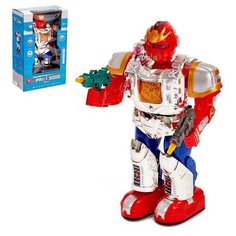 TONG DE Робот «Уран-3000», световые эффекты, русская озвучка, работает от батареек