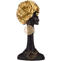 Статуэтка Lefard Коллекция "Flower fantasy" Негритянка, 15 5*12*31 см (146-1421)