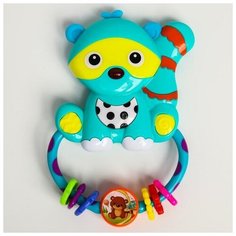 Жирафики Музыкальная игрушка «Енот» с зеркальцем и светом