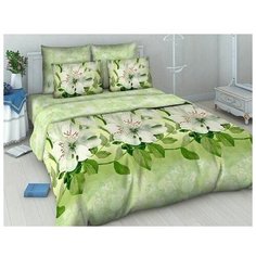 Василиса Постельное бельё 2 сп. «Василиса» Шафран 175х215 см, 200х220 см, 70х70 см - 2 шт.