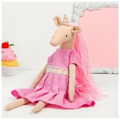 Milo toys Интерьерная кукла «Радужная единорожка»