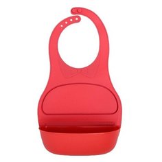 Нагрудник детский с карманом-контейнером, цвет розовый Mum&Baby