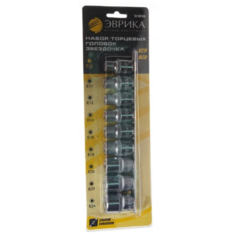 Набор торцевых головок Эврика ER-95200 9 шт.