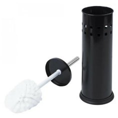 Ершик туалетный Potato Lux Black напольный, сталь, темно-серый