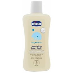 Chicco Baby moments Шампунь для тела и волос с овсом, 200 мл