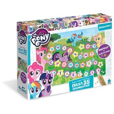 Пазл Origami My Little Pony Цветочная азбука (04395), 35 дет.