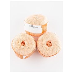 Пряжа "Ажурная" 50г., 280м (3 мотка)., Пехорский текстиль, 68-Чайная роза Пехорка