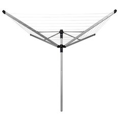 Сушилка для белья Brabantia уличная Lift-O-Matic Advance 60 м с чехлом и мешком для прищепок, серый металлик