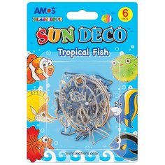 Витраж AMOS Тропические рыбки 23998 Амос