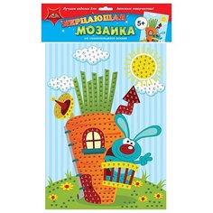 Апплика Мозаика мерцающая самоклеящаяся Зайчонок А3 (С1573-68)