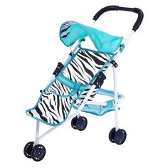 Прогулочная коляска S+S Toys Like in life 200100697 мятный/зебра
