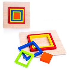 Пазл-вкладыш Щепочка вид 3 D0421 (размер рамки 15x15см)