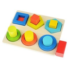 Вкладыш Щепочка "Пирамидка" 12 фигурок (D0842)