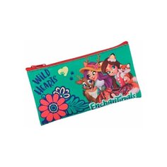 CENTRUM Пенал-косметичка "Enchantimals" 19х10 см (88641), зеленый