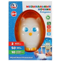 Музыкальный ночник. Сказка С.Козлова, звуки природы, 10 колыбельных, подсветка. ТМ"УМКА"