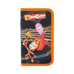 Пенал корпусный "Фиксики", размер 19*11 см, на молнии, 1 отделение, полиэстер, 210 ден Centrum